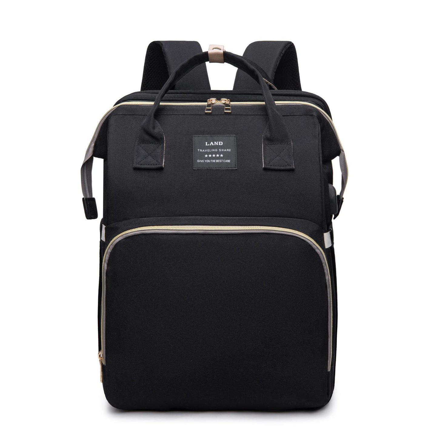 Mummy Bag Backpack with Foldable Crib β Your Ultimate Baby Care Companion!