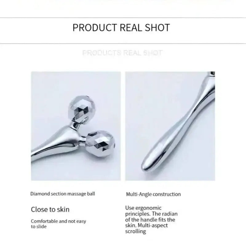 3D Facial Roller – V-Shape Face Lifting & Full Body Massage for Relaxation and Beauty