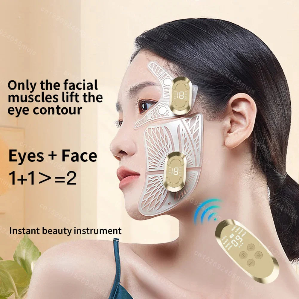 EMS Face & Eye Massager – Anti-Wrinkle & Lifting