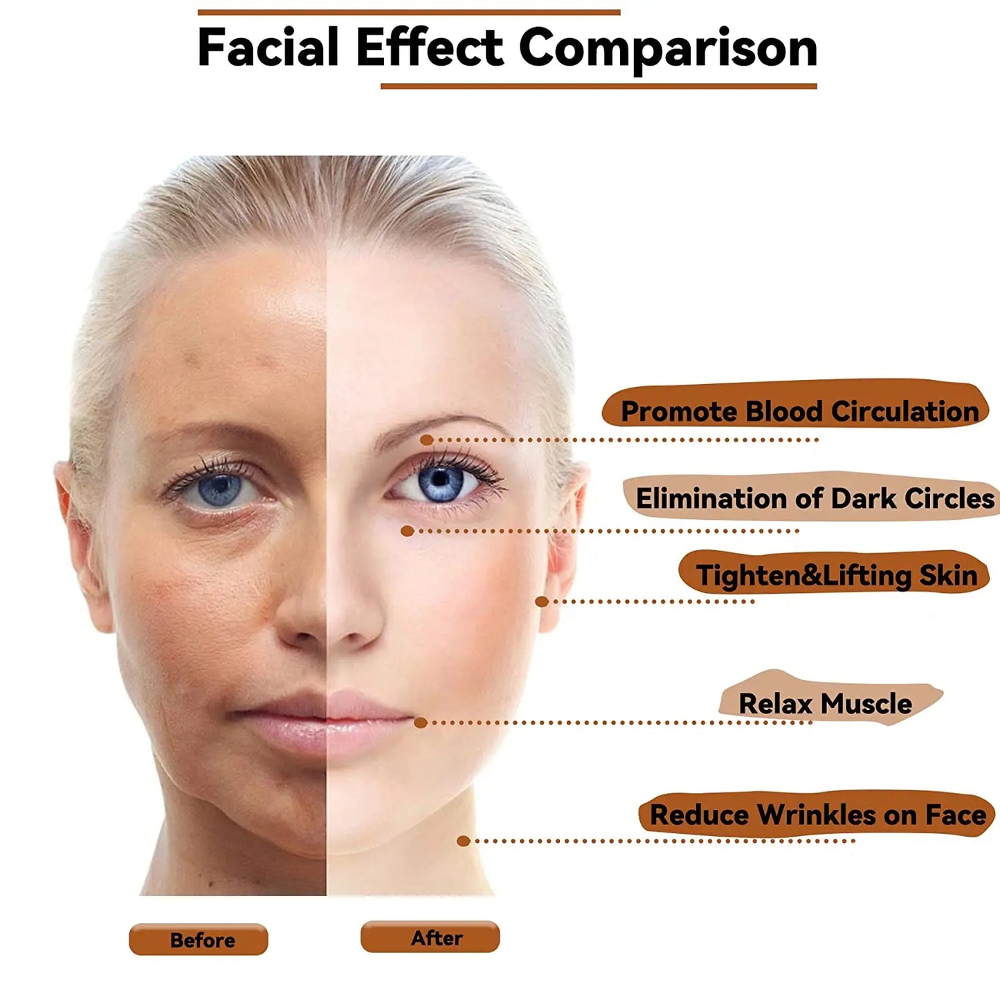 Wooden Face Massager – Wrinkle Remover, Lifting, and Guasha Skin Scraping