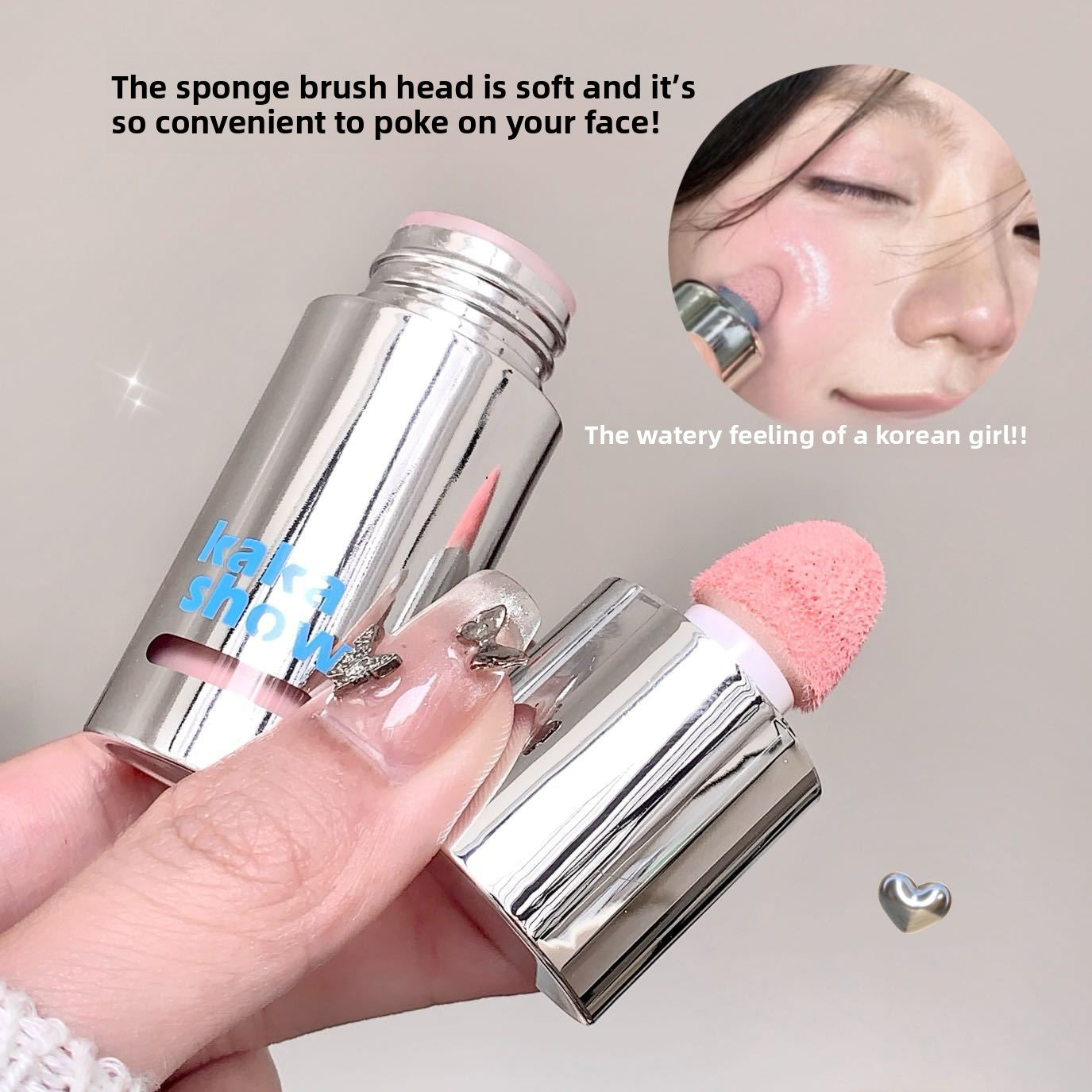 Full of Energy Blush Liquid Sponge Brush Head