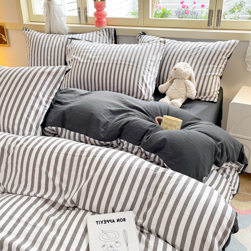 Nantong Die Shi Bridge Four-piece set of quilt covers and bedding