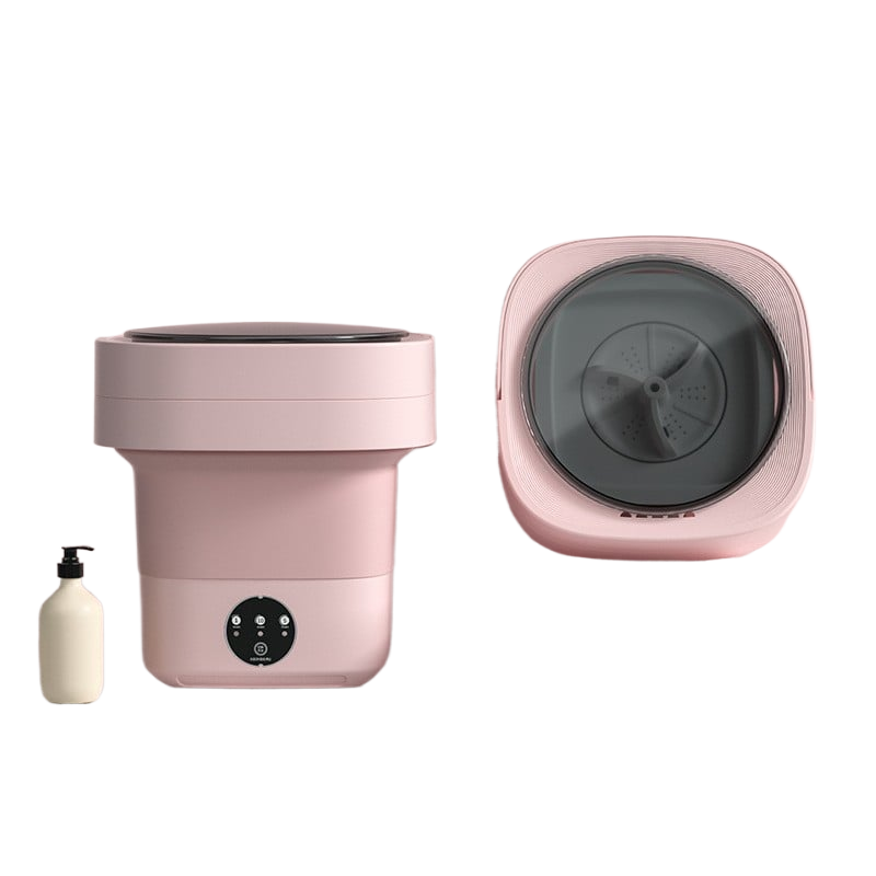 Folding washing machine portable automatic dormitory travel essential mini underwear socks washing machine