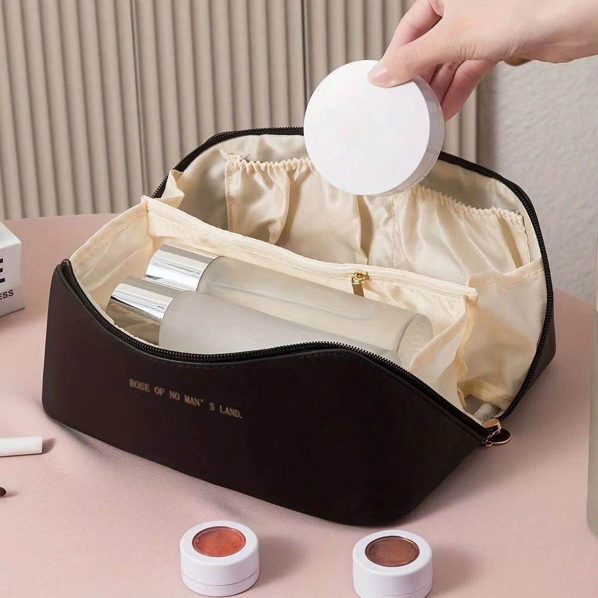 Travel with Wash Organ Pillow Cosmetic Bag