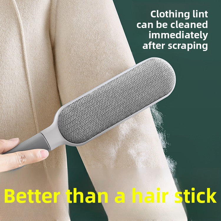 Brush and bristle remover for clothes