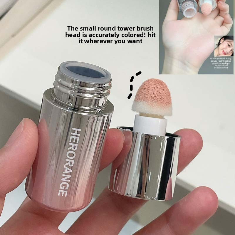 Natural color low saturation matte blush liquid