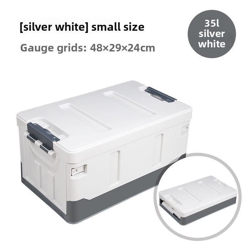 Car trunk storage box