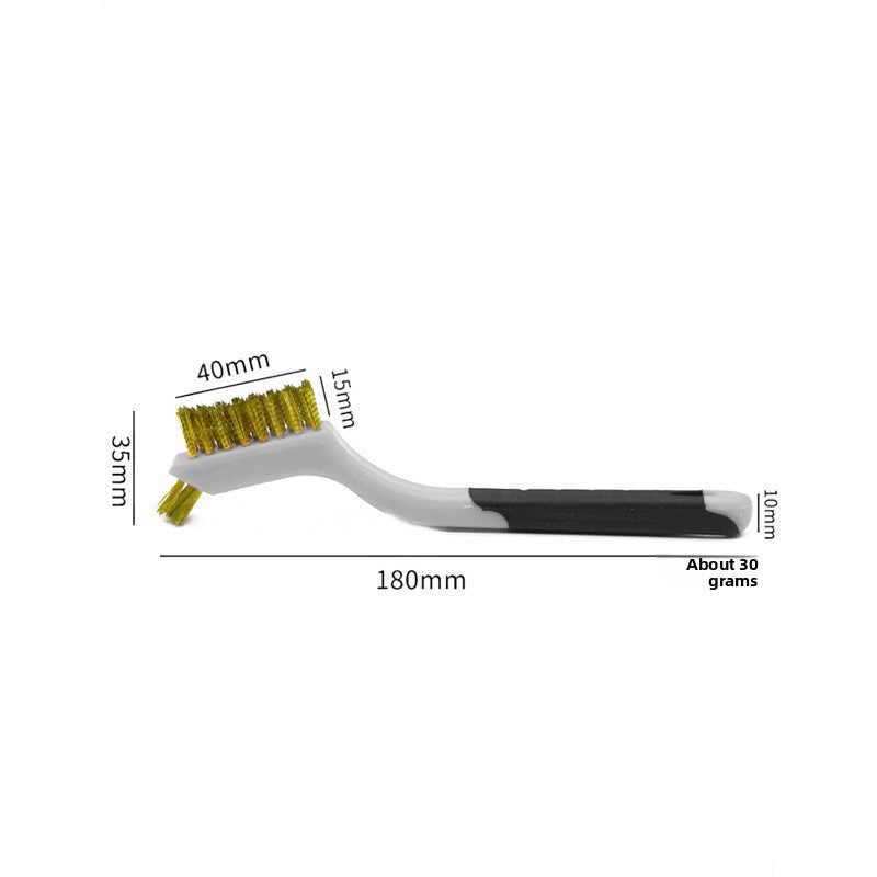 Nine-horse 3pc Double-head set of wire brushes