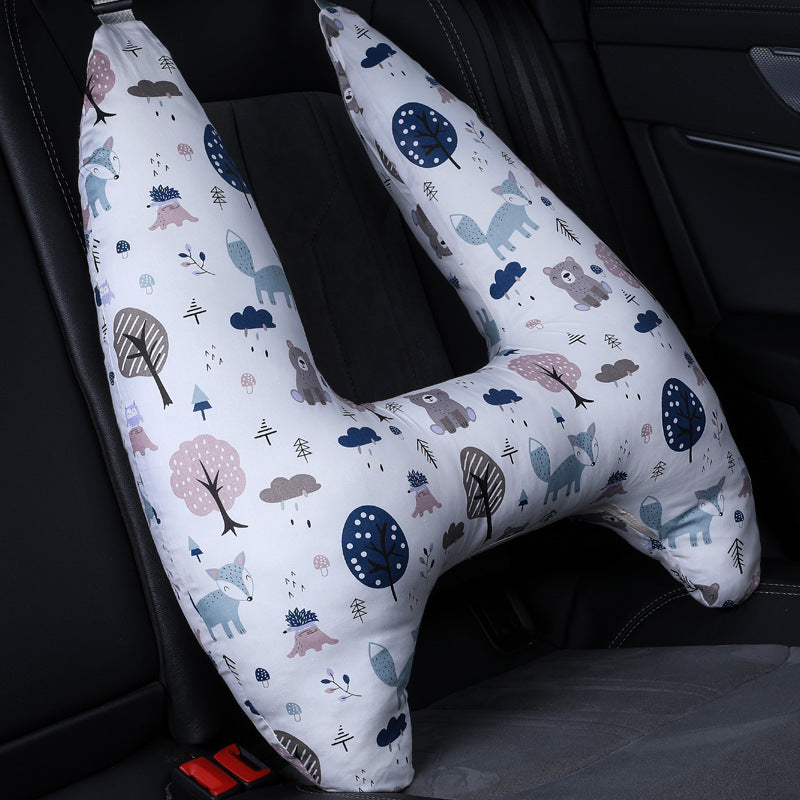 Children's Car Headrest Car Sleeping Artifact