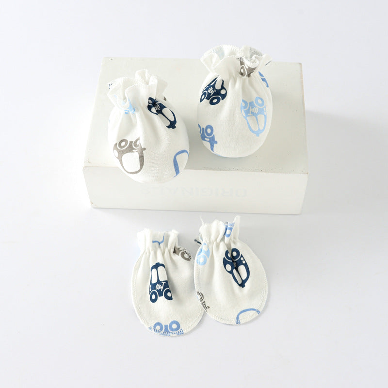 Newborn scratch-resistant gloves