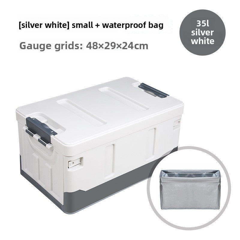 Car trunk storage box