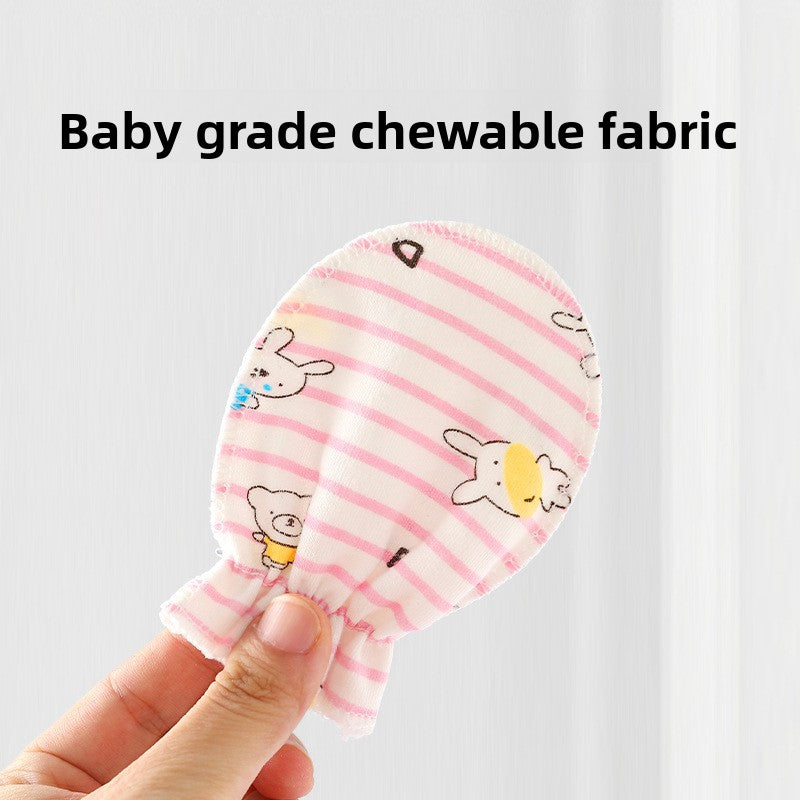 Newborn scratch-resistant gloves