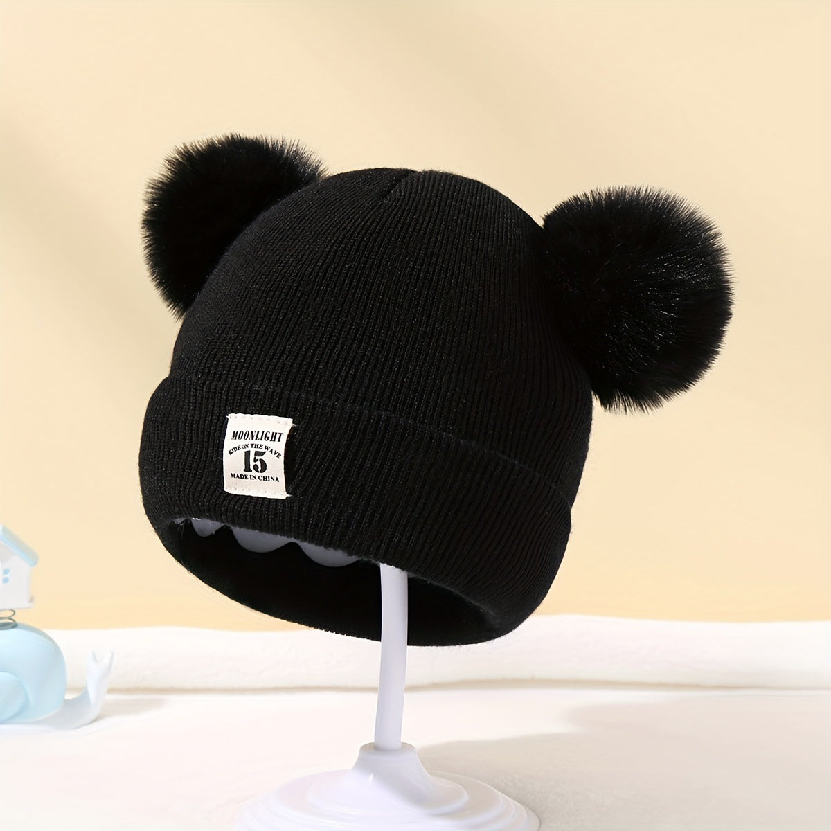 Autumn and winter baby hat