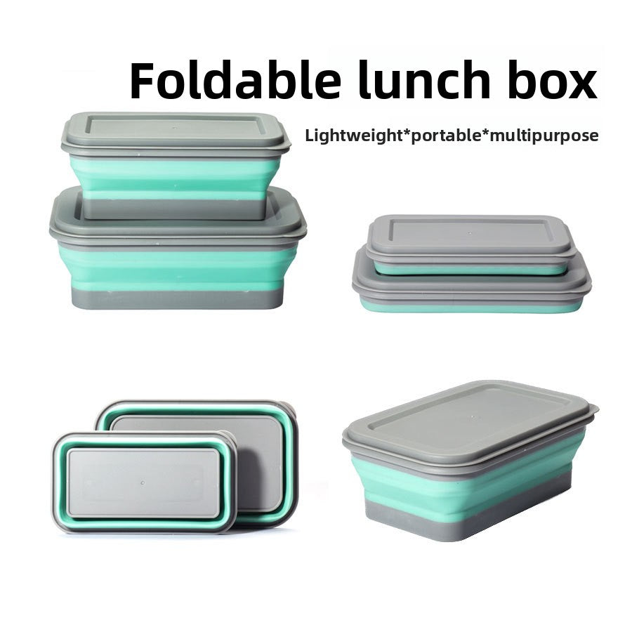 Folding bowl portable tableware for outdoor use