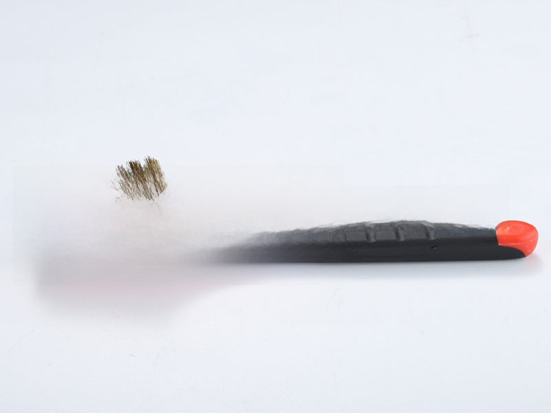 Nine-horse 3pc Double-head set of wire brushes