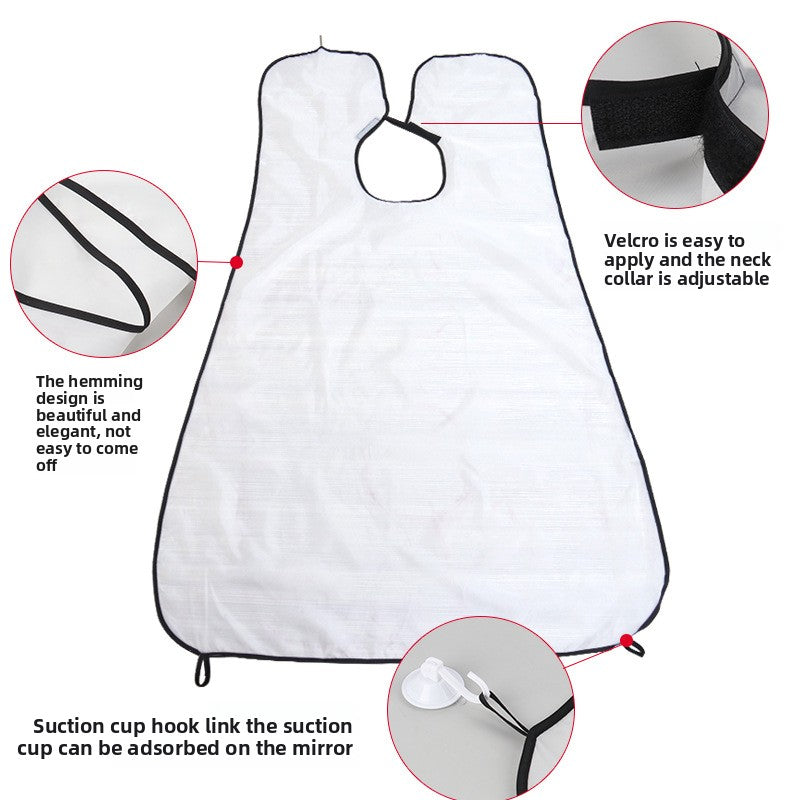 Shaving cloth, shaving bag, hairdressing cloth
