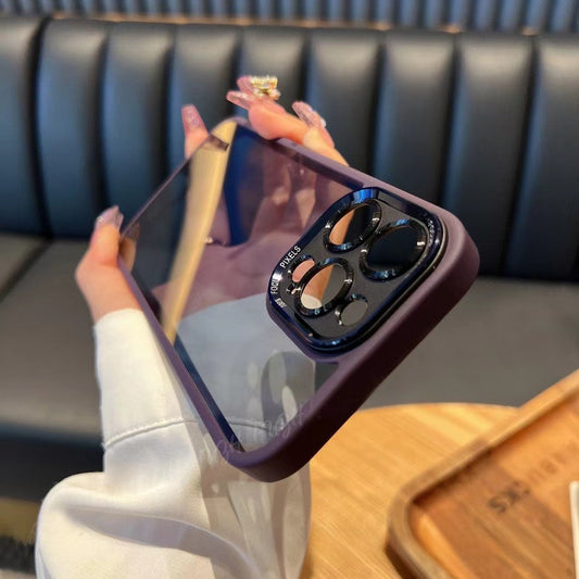 A gray-permeable phone case and lens protector