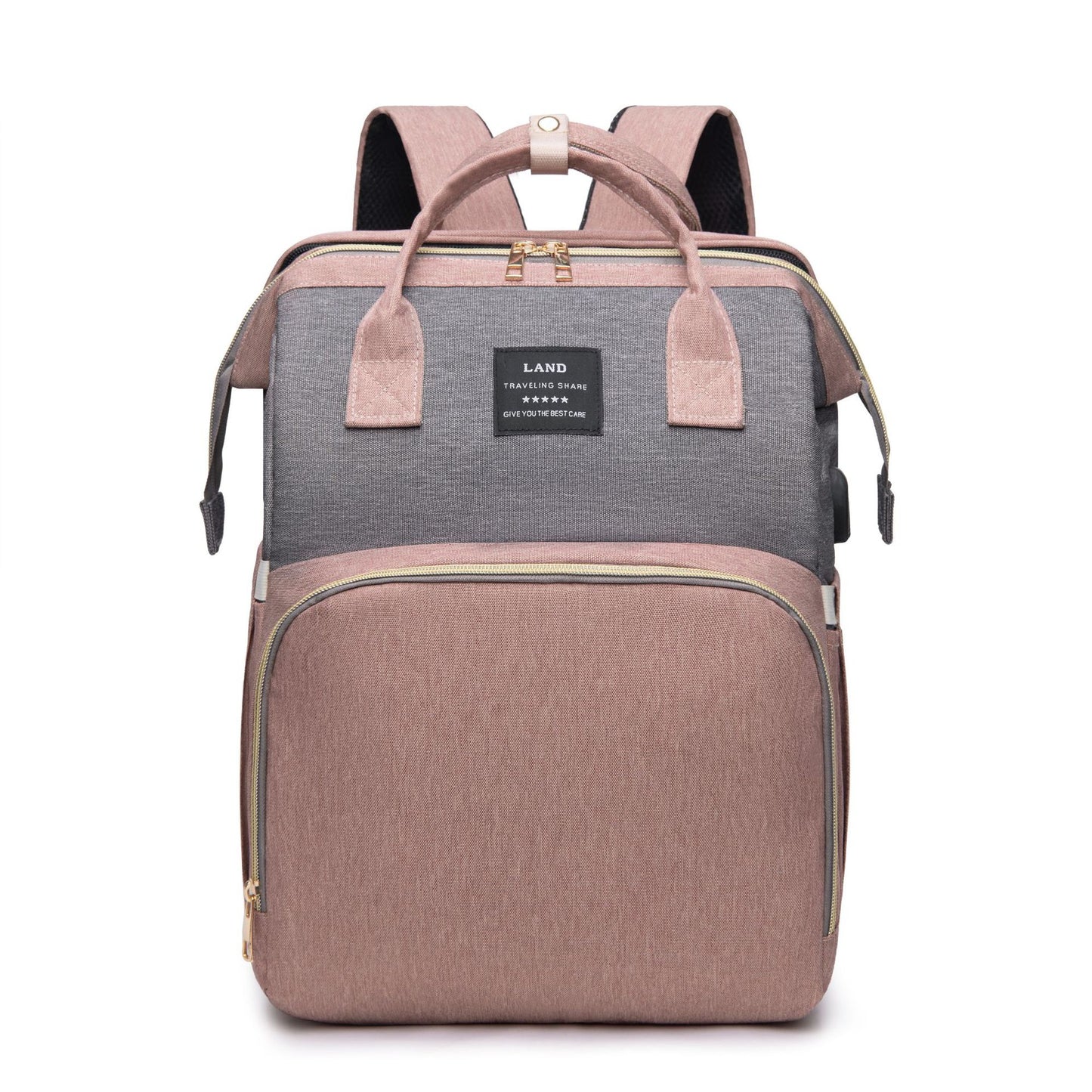 Mummy Bag Backpack with Foldable Crib β Your Ultimate Baby Care Companion!