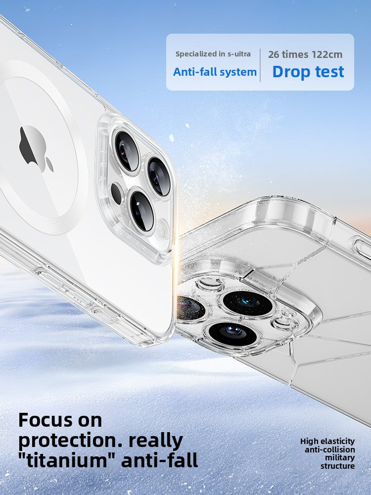 Ice ring magnetic ice sensing heat dissipation shell