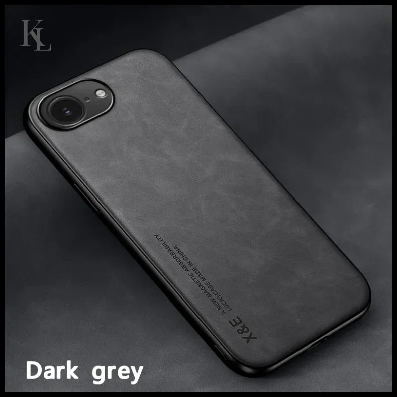 Case For iPhone 16e For iPhone 16 Pro Max 16 Plus Luxury Protective Cover DarkGrey / iPhone 16e