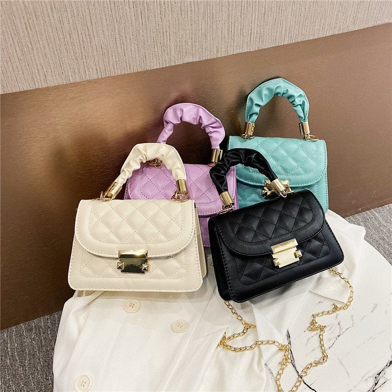 Diamond Quilted Chain Bag