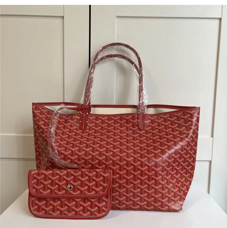 Single-sided shopping large-capacity tote bag