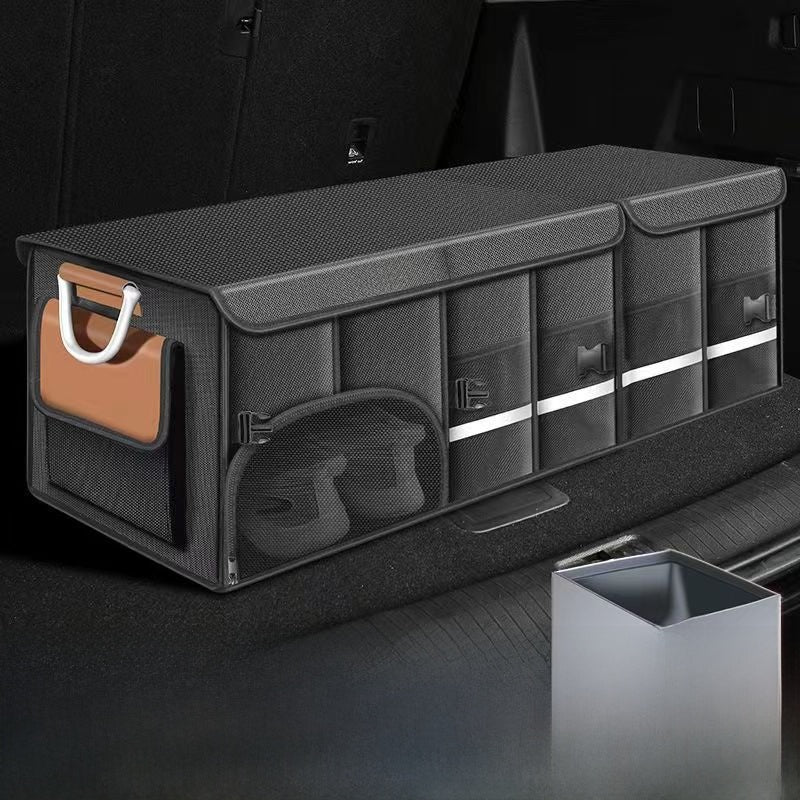 Car trunk storage box