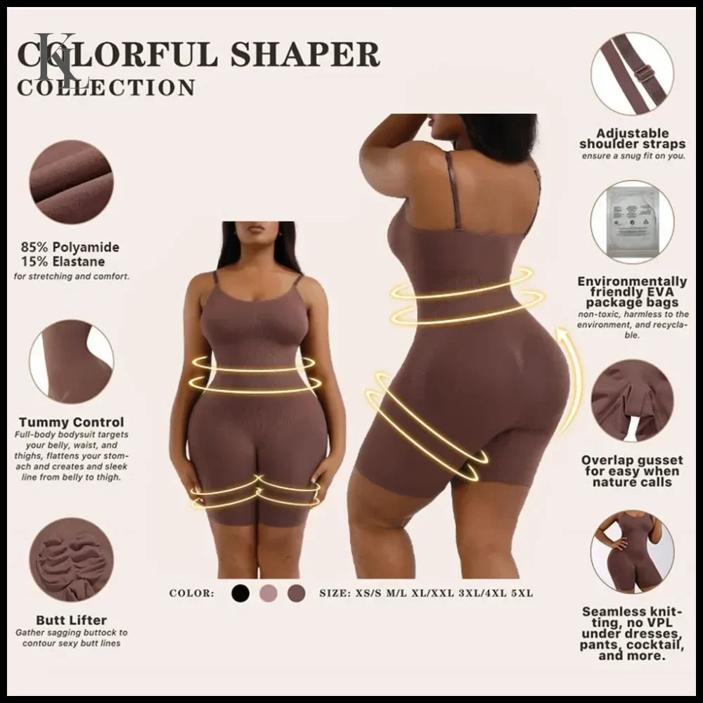Control full Body Shaper Bodysuit Reducing and Shaping Girdles