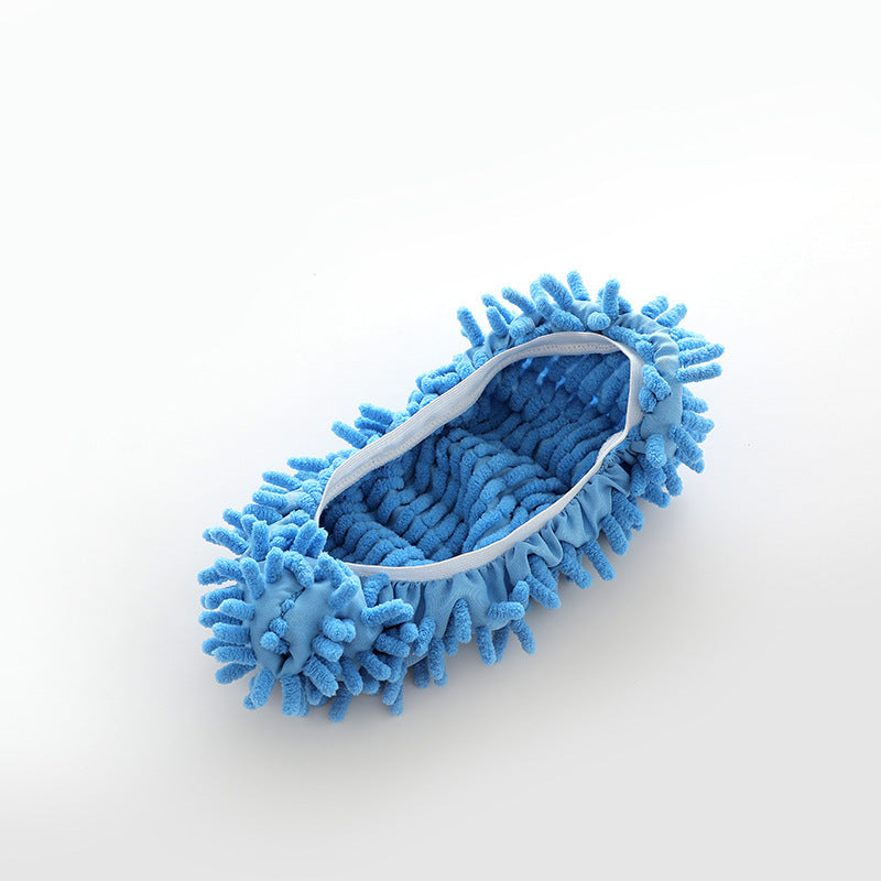 Floor mopping slippers are detachable and washable for cleaning the floor