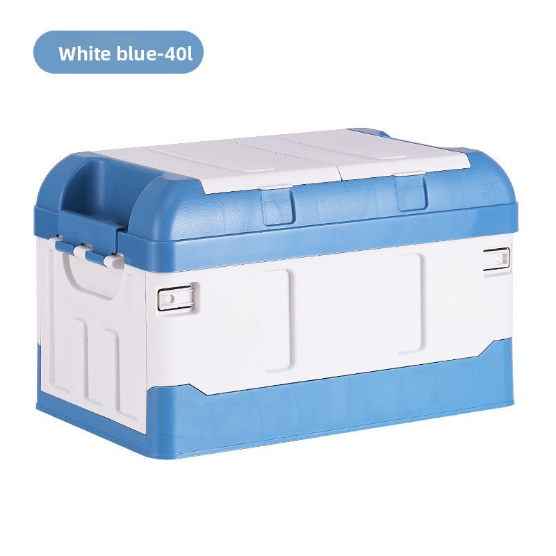 Car trunk storage box
