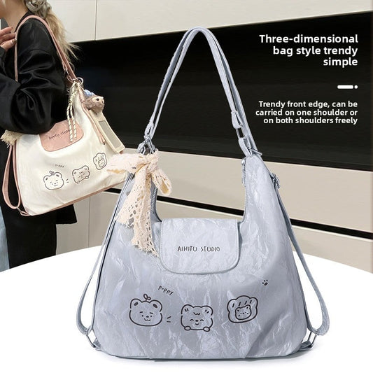 Fashionable commuting single-shoulder crossbody bag