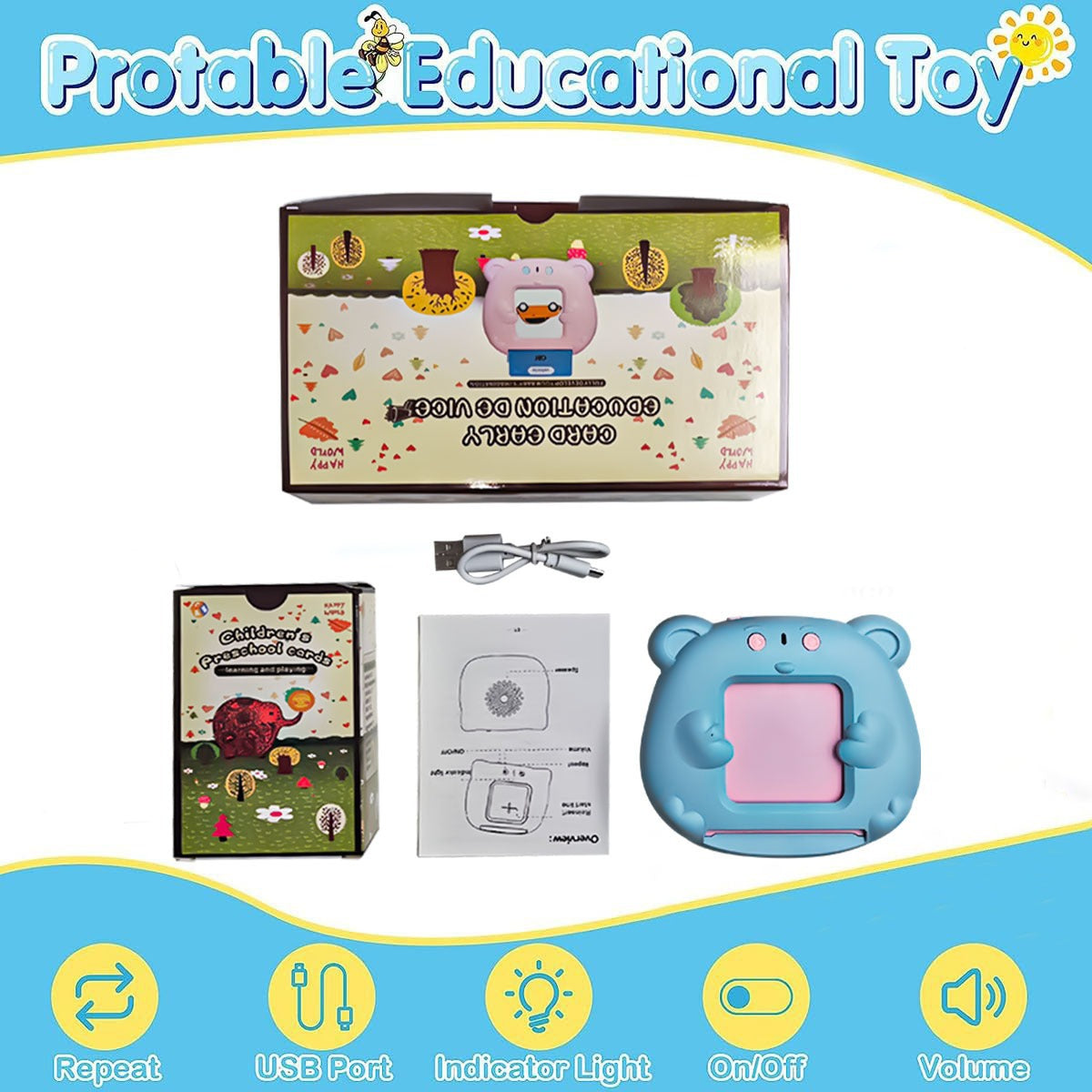 Enlightenment card insertion machine Early education card machine