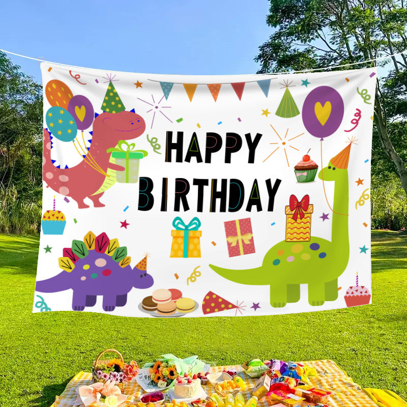 Outdoor decorative banners and cloths
