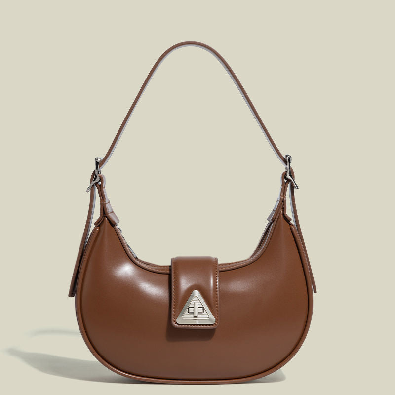 French crescent-shaped handbag