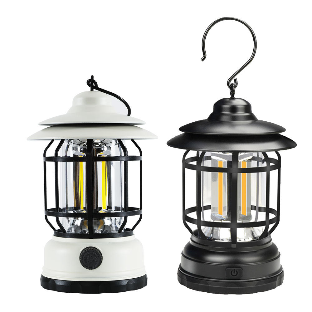 Portable LED camp light and tent light