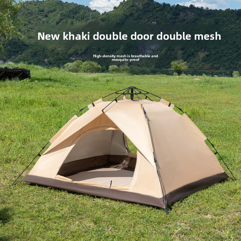 Outdoor Tent Full-automatic Sunscreen Windproof Quick Opening