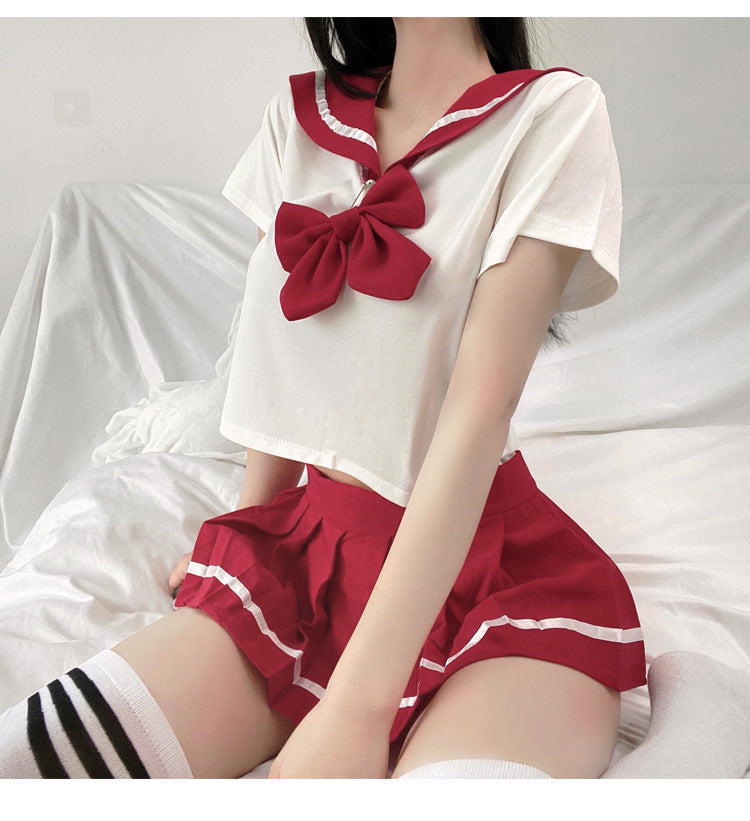 Sexy Cute Student Dress Campus Age College Style JK Uniform