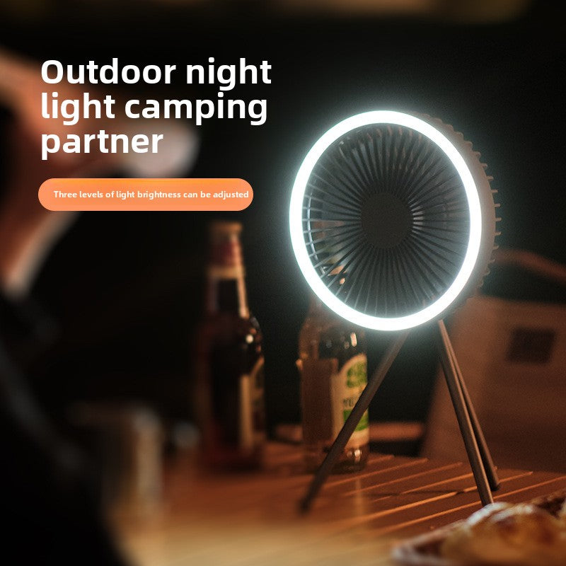 Multi-functional outdoor camping fan