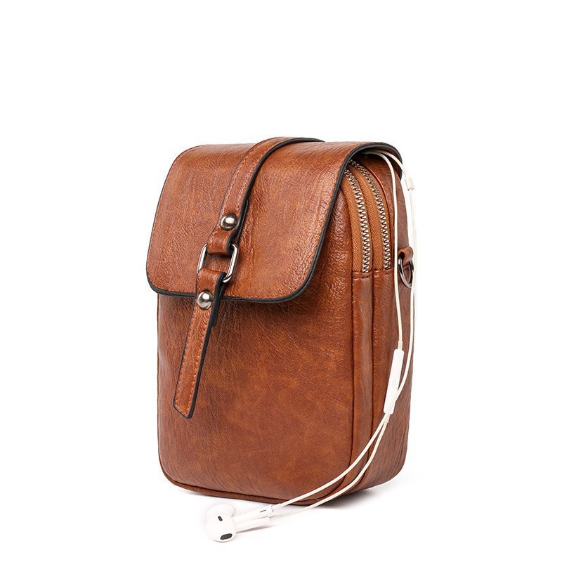 Small bag women's 2023 new fashion all-match shoulder messenger bag mini mobile phone bag for women