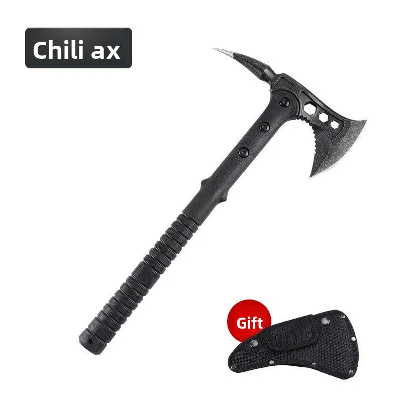 Outdoor axes and camping equipment