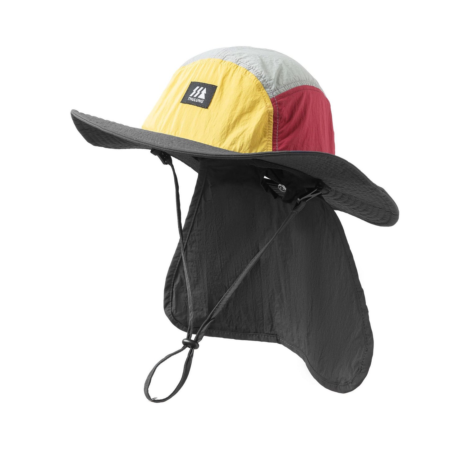 A shawl, neck protector fisherman's hat, mountain-style outdoor