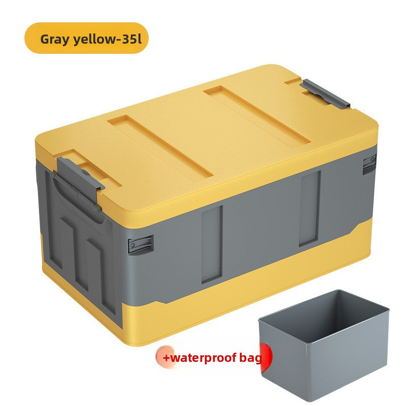 Car trunk storage box