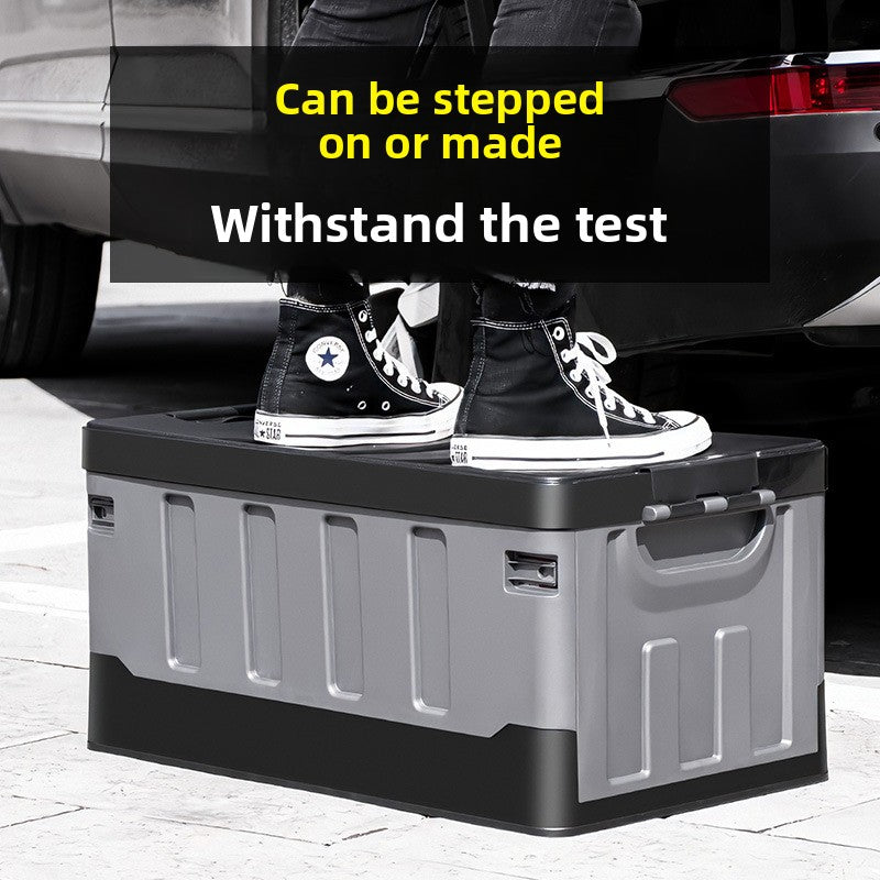Car trunk storage box