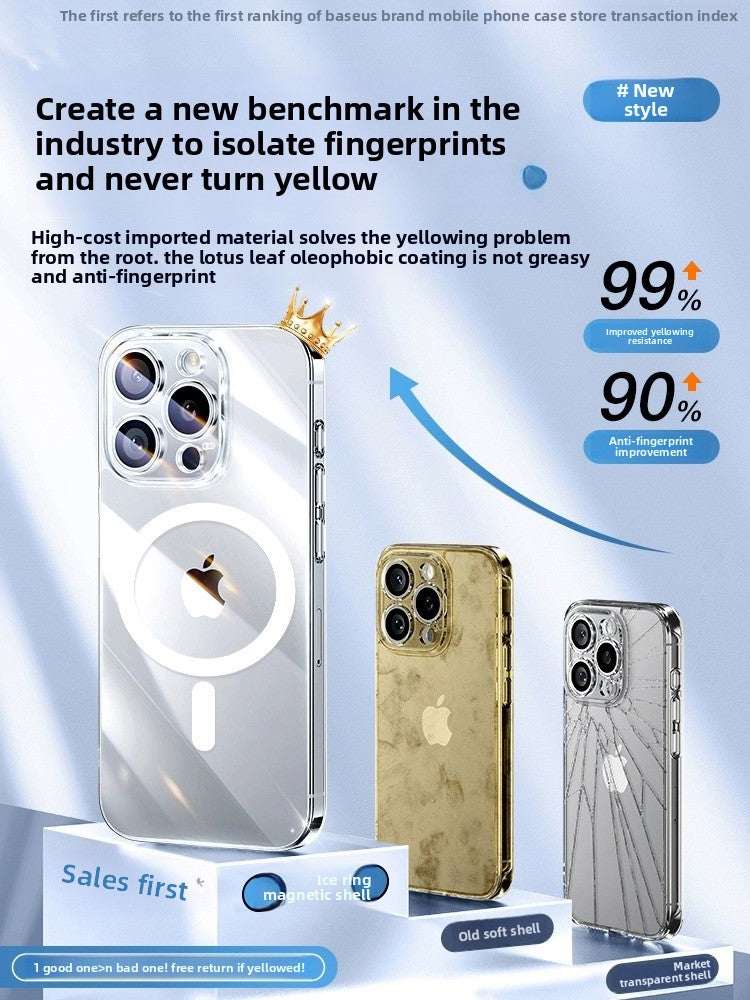 Ice ring magnetic ice sensing heat dissipation shell