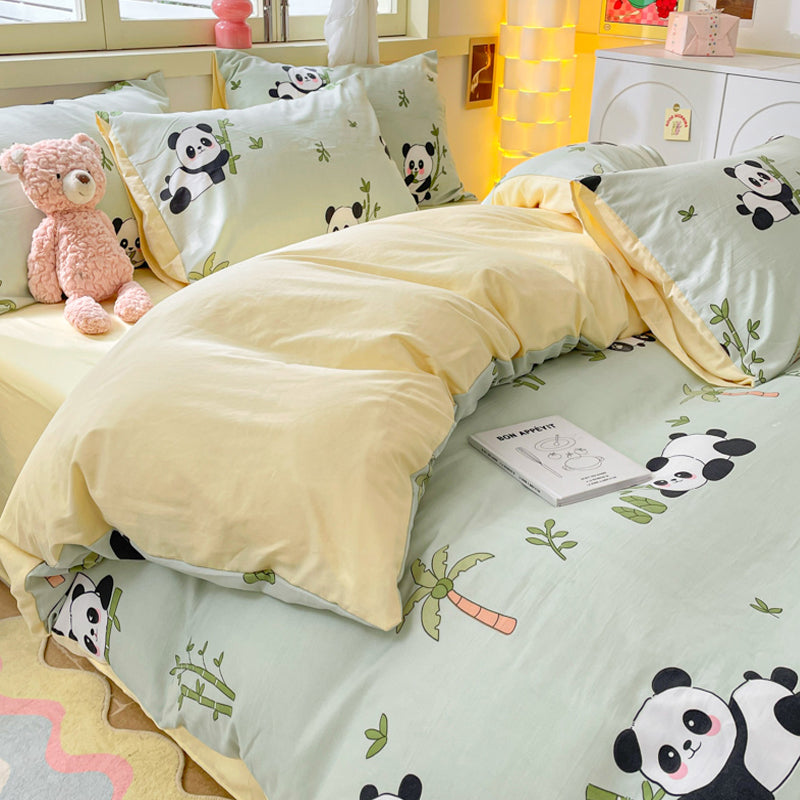 Washed cloud cotton quilt cover, not all-cotton pure cotton sheet