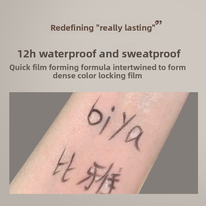 Long-lasting waterproof and sweat-proof eyeliner