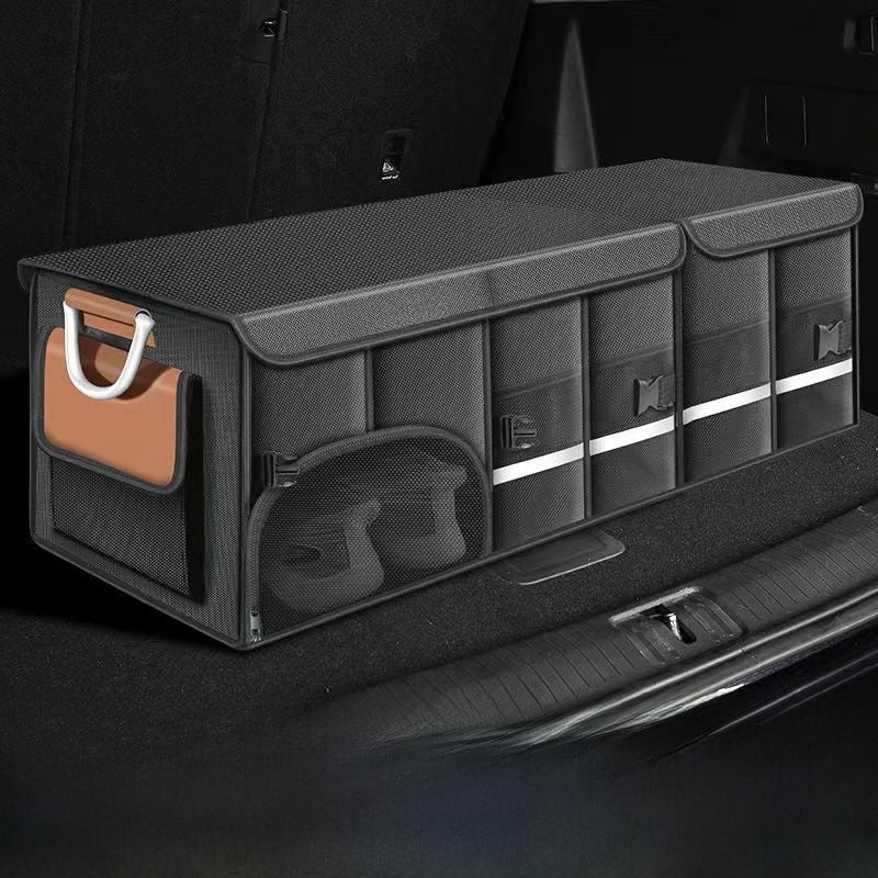 Car trunk storage box