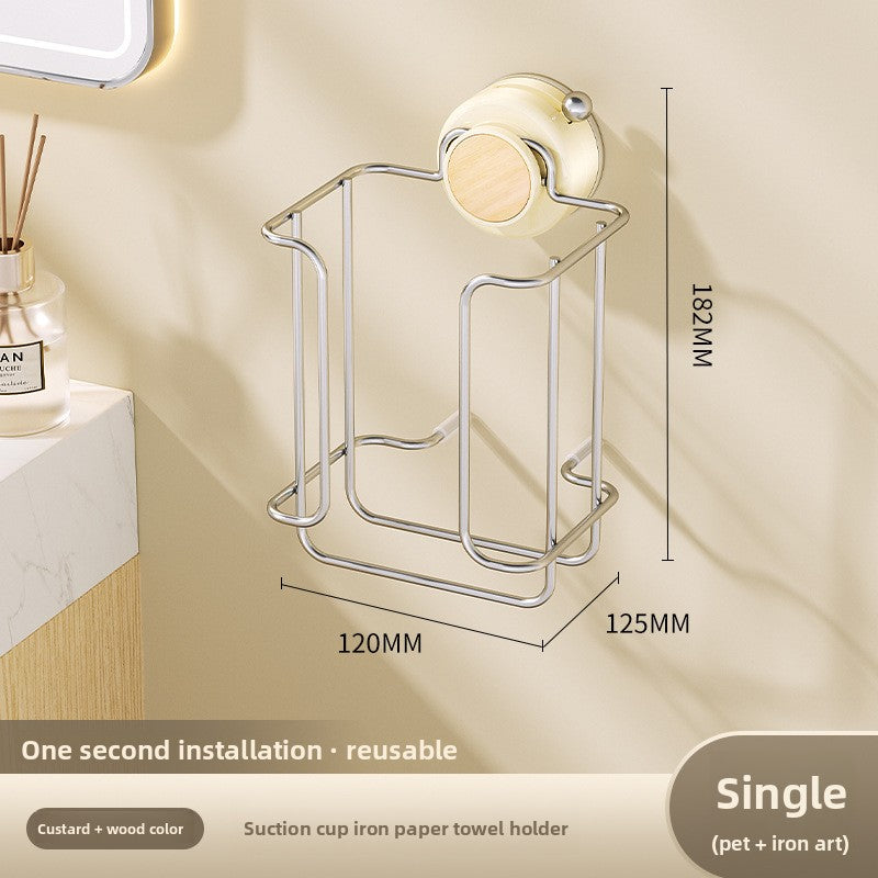 Bathroom Light Luxury Creative Stainless Steel Paper Box