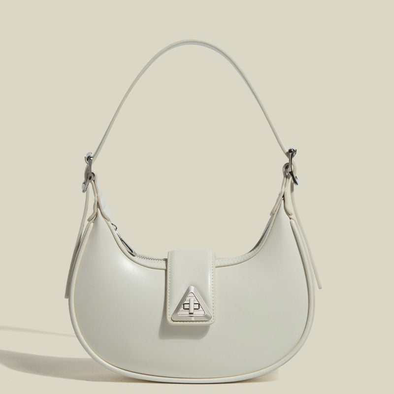 French crescent-shaped handbag