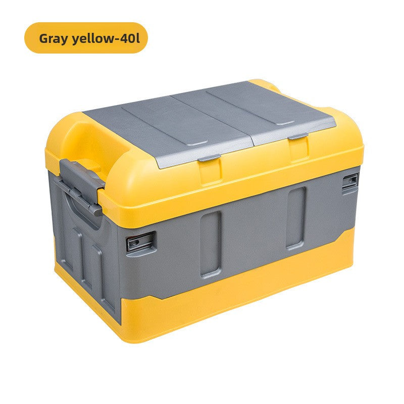 Car trunk storage box
